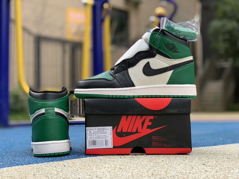 Authentic Air Jordan 1 Retro High Pine Green women